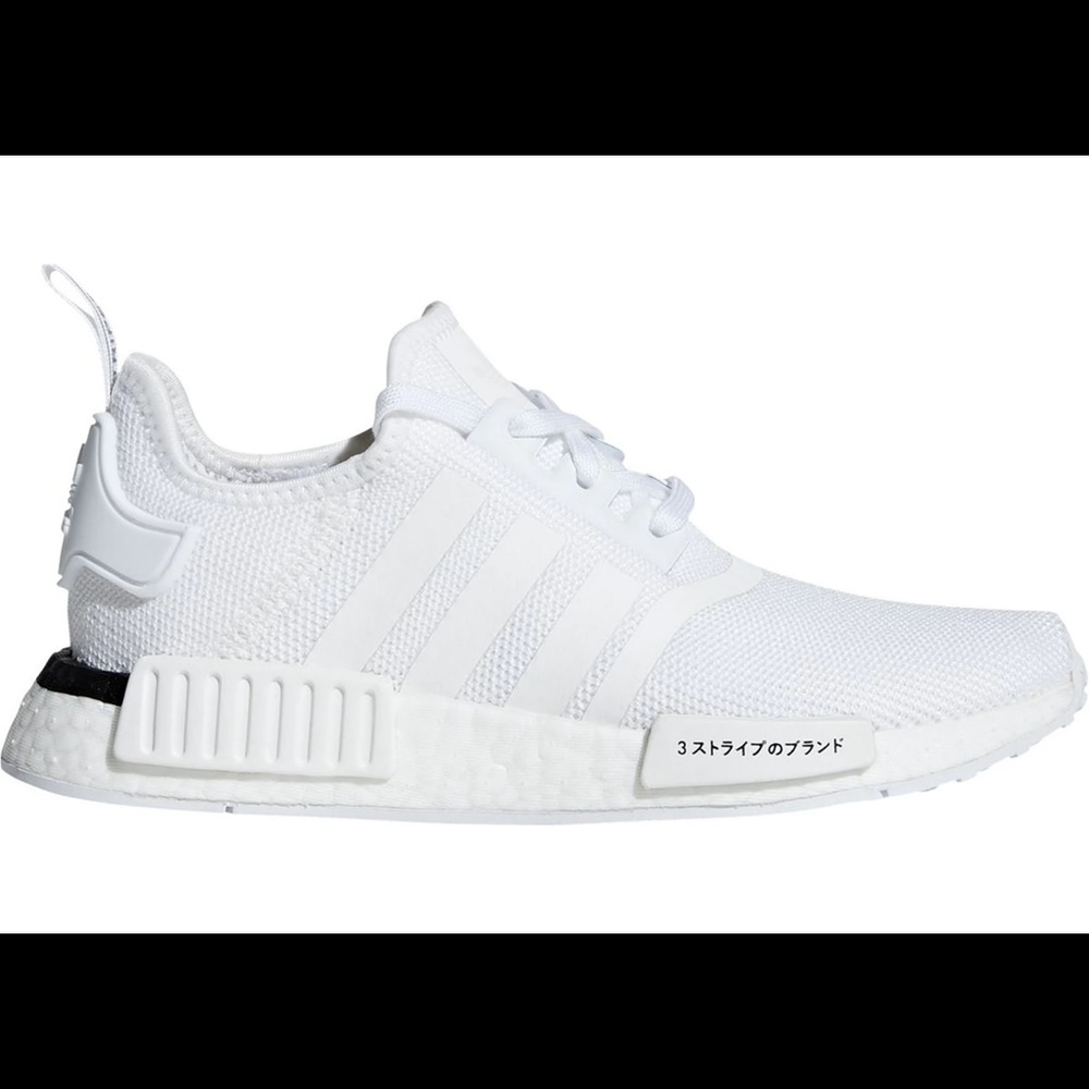 OG ADIDAS NMDS RD1 PK SNEAKERS TRIPLE WHITE JAPAN - Picture 2 of 10